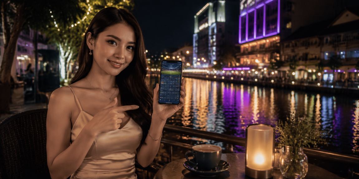 Pengguna Malaysia menggunakan platform base44 melalui telefon bimbit untuk bermain permainan dalam talian